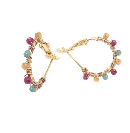 Σκουλαρίκια Summer Confetti Dots Xsmall