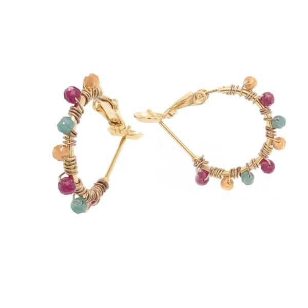Σκουλαρίκια Summer Confetti Dots Xsmall