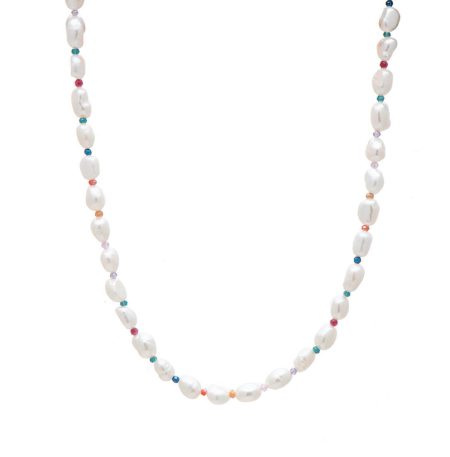 Κολιέ Zirgoned Pearl πολύχρωμο