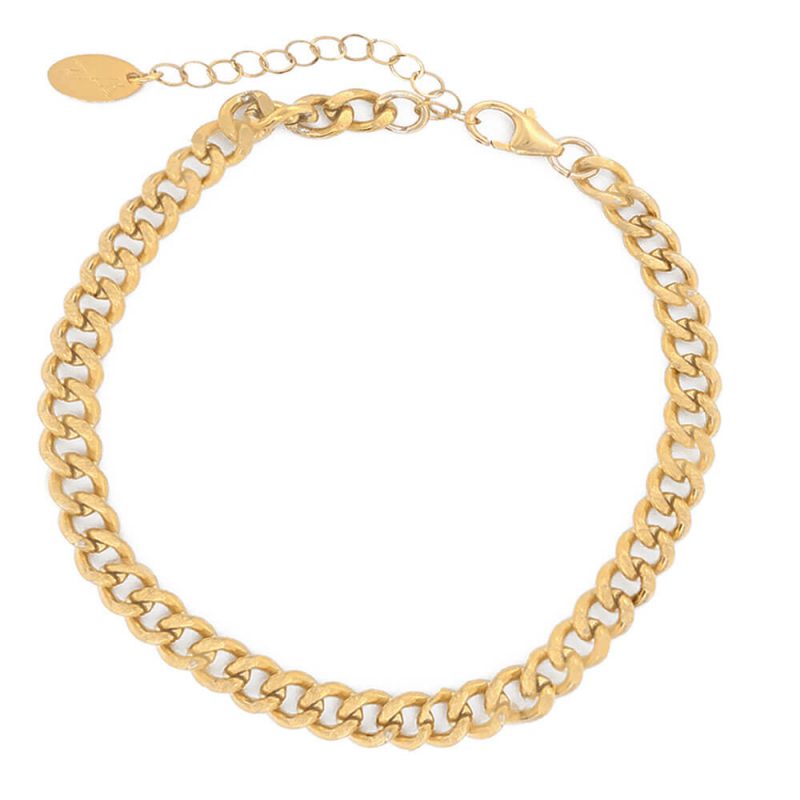 Βραχιόλι Simple Chain Χρυσό