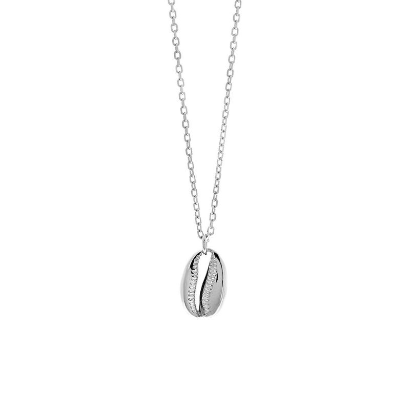 Ασημένιο κολιέ Shell ﻿PS-NESI008 Silver
