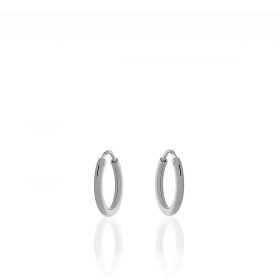Ασημένια Σκουλαρίκια Κρίκοι 12mm PS-EASI035 Silver