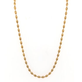 Κολιέ Oval Chain Χρυσό