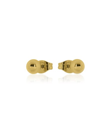 Σκουλαρίκια Visetti Steel Drops Gold Small