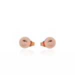 Σκουλαρίκια Visetti Steel Drops Rose Gold Medium