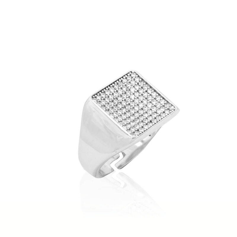 Γυναικείο Δαχτυλίδι Palmos Silver