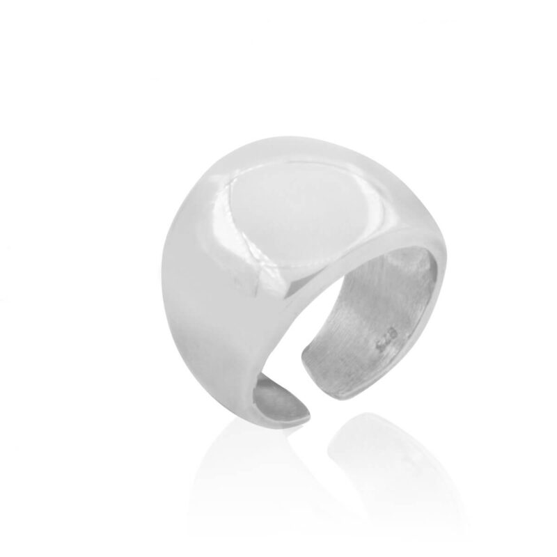 Γυναικείο Δαχτυλίδι Oval Silver