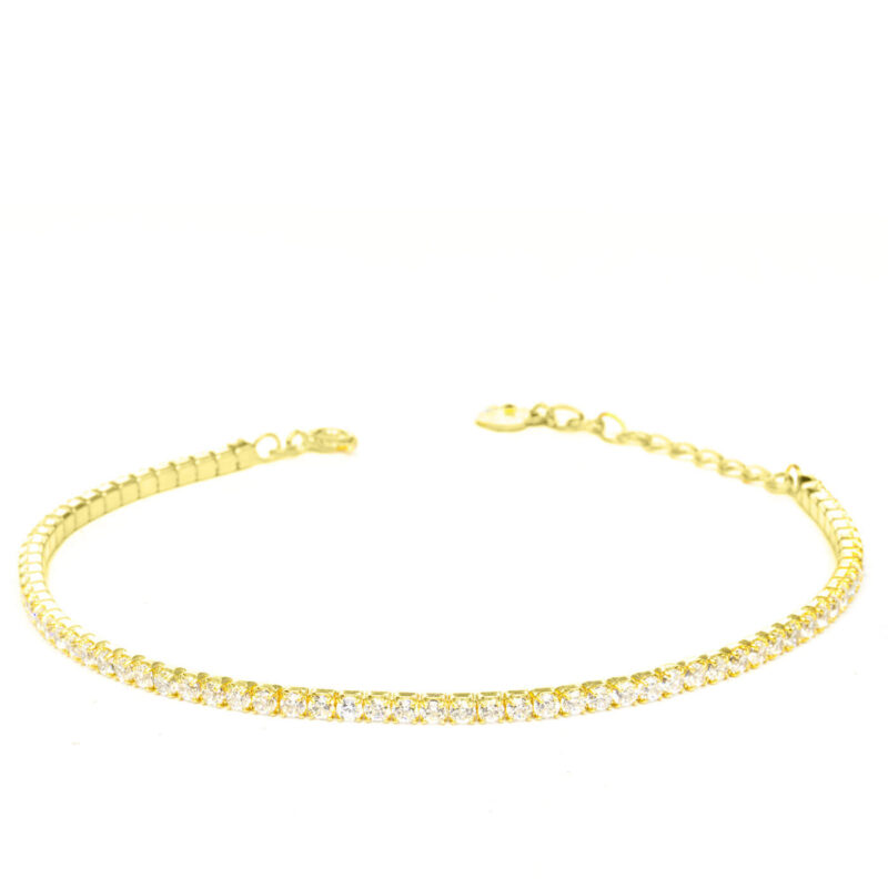 Ασημένιο Βραχιόλι Riviera Gold