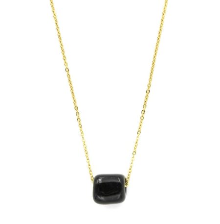 Κολιέ Peebls Black Gold