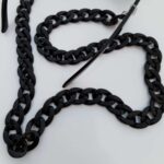 Αλυσίδα Γυαλιών Peebls Black Fat Chain