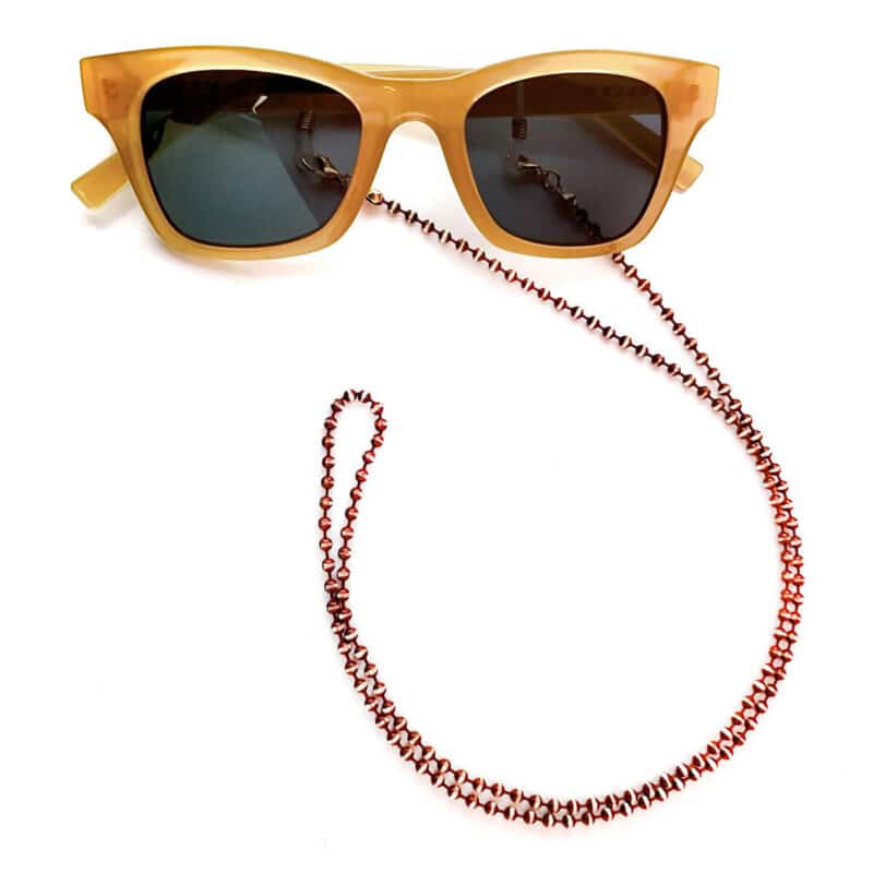 Αλυσίδα γυαλιών Red Marbles