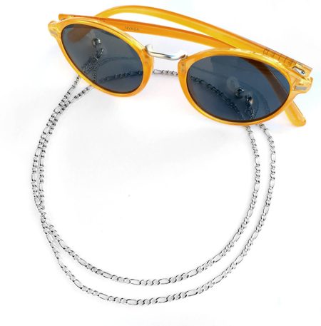 Ατσάλινη αλυσίδα γυαλιών Simple Chain Silver