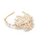 Στέκα Μαλλιών Knitted Pearls