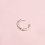 Σκουλαρίκι Ear Cuff Minimal Ασημί