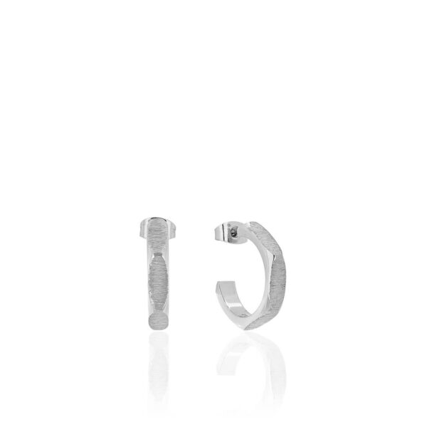 Σκουλαρίκια Half Hoops Visetti DI-WSC020