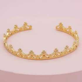 Βραχιόλι Crown Χρυσό
