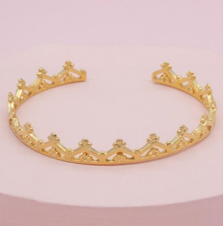 Βραχιόλι Crown Χρυσό