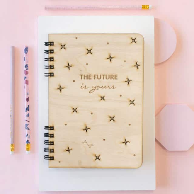 Ξύλινη Aτζέντα The Future Is Yours