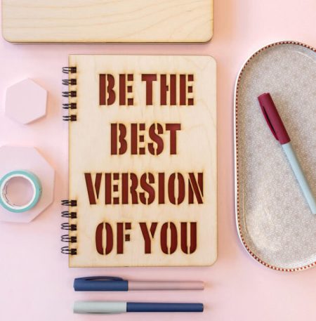 Ξύλινη Ατζέντα Be The Best Version Of You