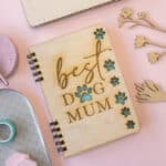 Ξύλινη Ατζέντα Best Dog Mum