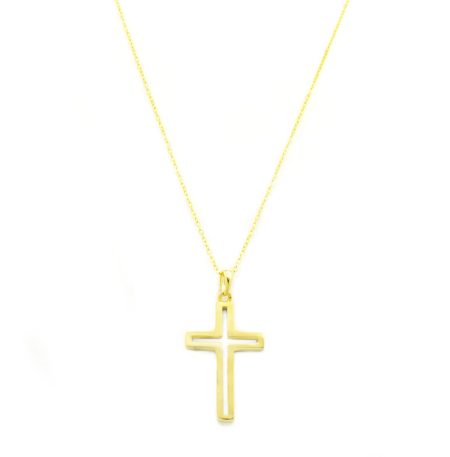 Ασημένιος Σταυρός SP-NESI084 Gold