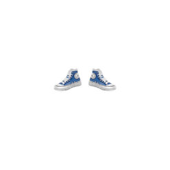 Ασημένια Σκουλαρίκια Sneakers Blue