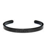 Ατσάλινο Βραχιόλι Namaste Black