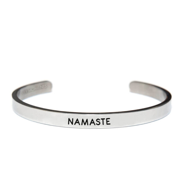 Ατσάλινο Βραχιόλι Namaste Silver