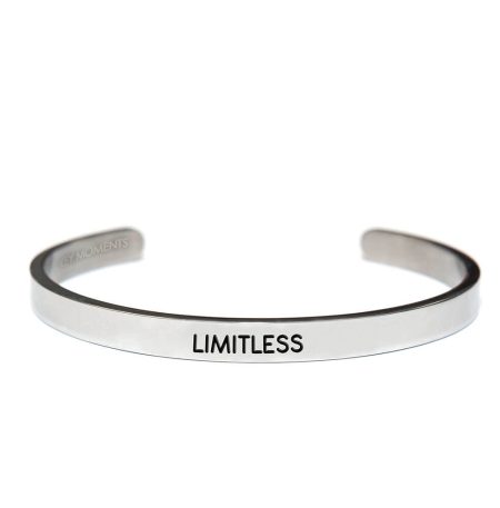 Ατσάλινο Βραχιόλι Limitless Silver