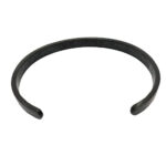 Ατσάλινο Βραχιόλι Plain Black