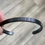 Ατσάλινο Βραχιόλι Namaste Black