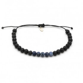 Βραχιόλι Five Beads Λάπις