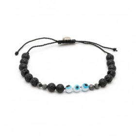 Ανδρικό Βραχιόλι Lifelikes Triple Eye Beads