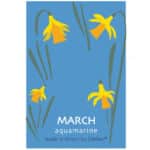 Δαχτυλίδι Birthstone March