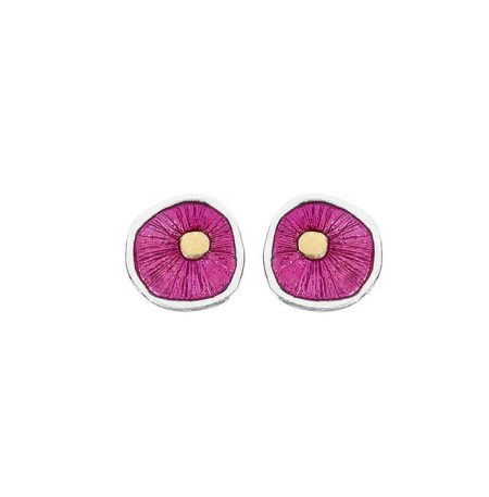 Σκουλαρίκια Pin Fuchsia