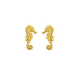 Σκουλαρίκια Seahorse Gold
