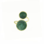 Ανοιγόμενο δαχτυλίδι Forest Green