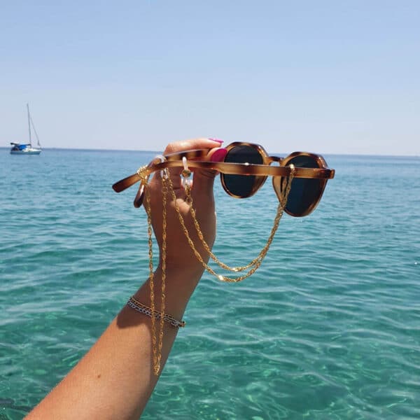 Αλυσίδα Γυαλιών Twist My Chain Gold