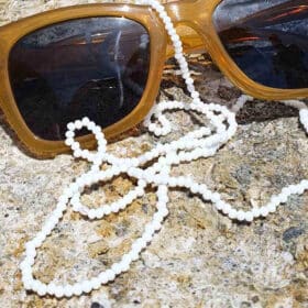 Αλυσίδα Γυαλιών Bright White