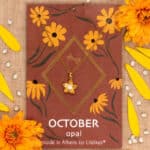 Κολιέ Birthstone October