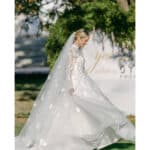 Σκουλαρίκια Lifelikes Bridal Boubouki Bliss Λευκό Χρυσό