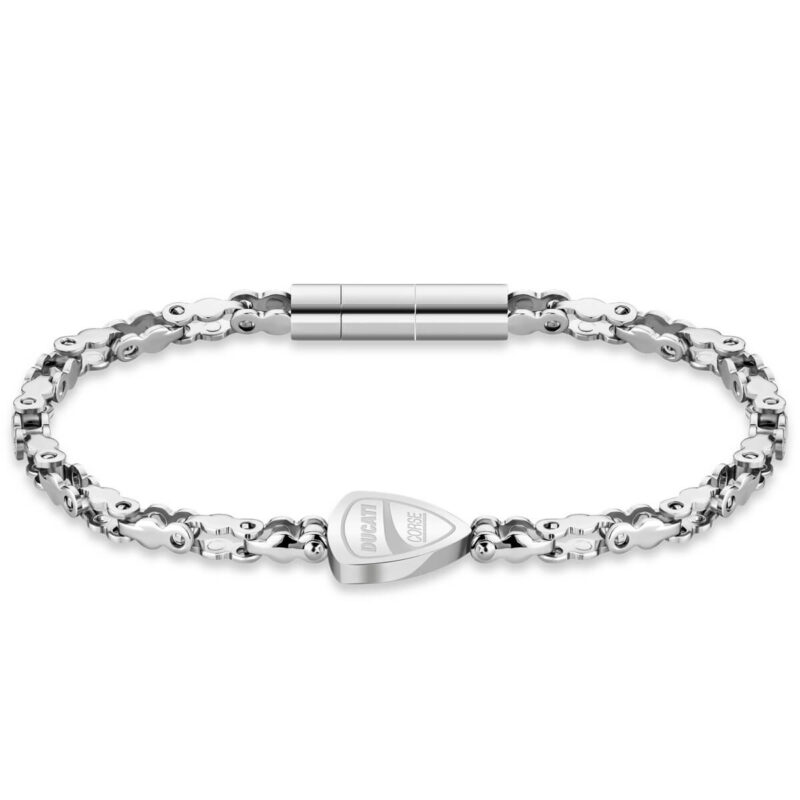 Ανδρικό Βραχιόλι Ducati Corse Traguardo Silver