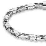 Ανδρικό Βραχιόλι Ducati Corse Traguardo Silver