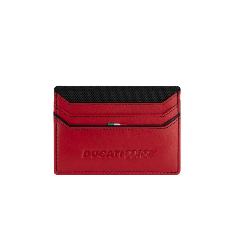 Θήκη για κάρτες Ducati Elegante Black Red