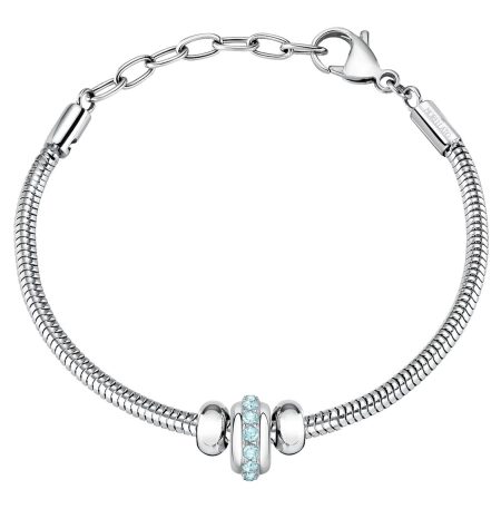 Ατσάλινο Βραχιόλι Morellato Aquamarine Shine