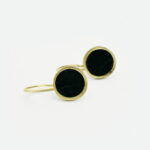 Σκουλαρίκια Round Black