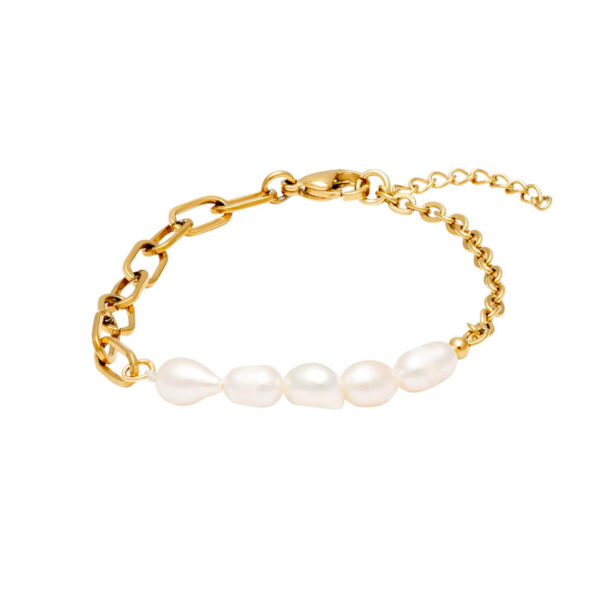 Ατσάλινο Βραχιόλι Visetti SU-WBR054G Gold