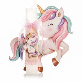 Λαμπάδα Unicorn Romantic