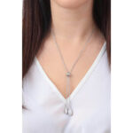 Κολιέ Calvin Klein Sculptured Drops Silver