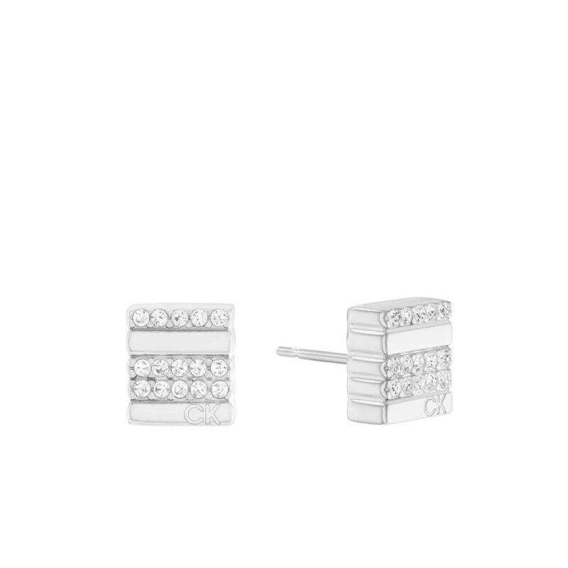 Σκουλαρίκια Calvin Klein Minimalistic Metals Silver
